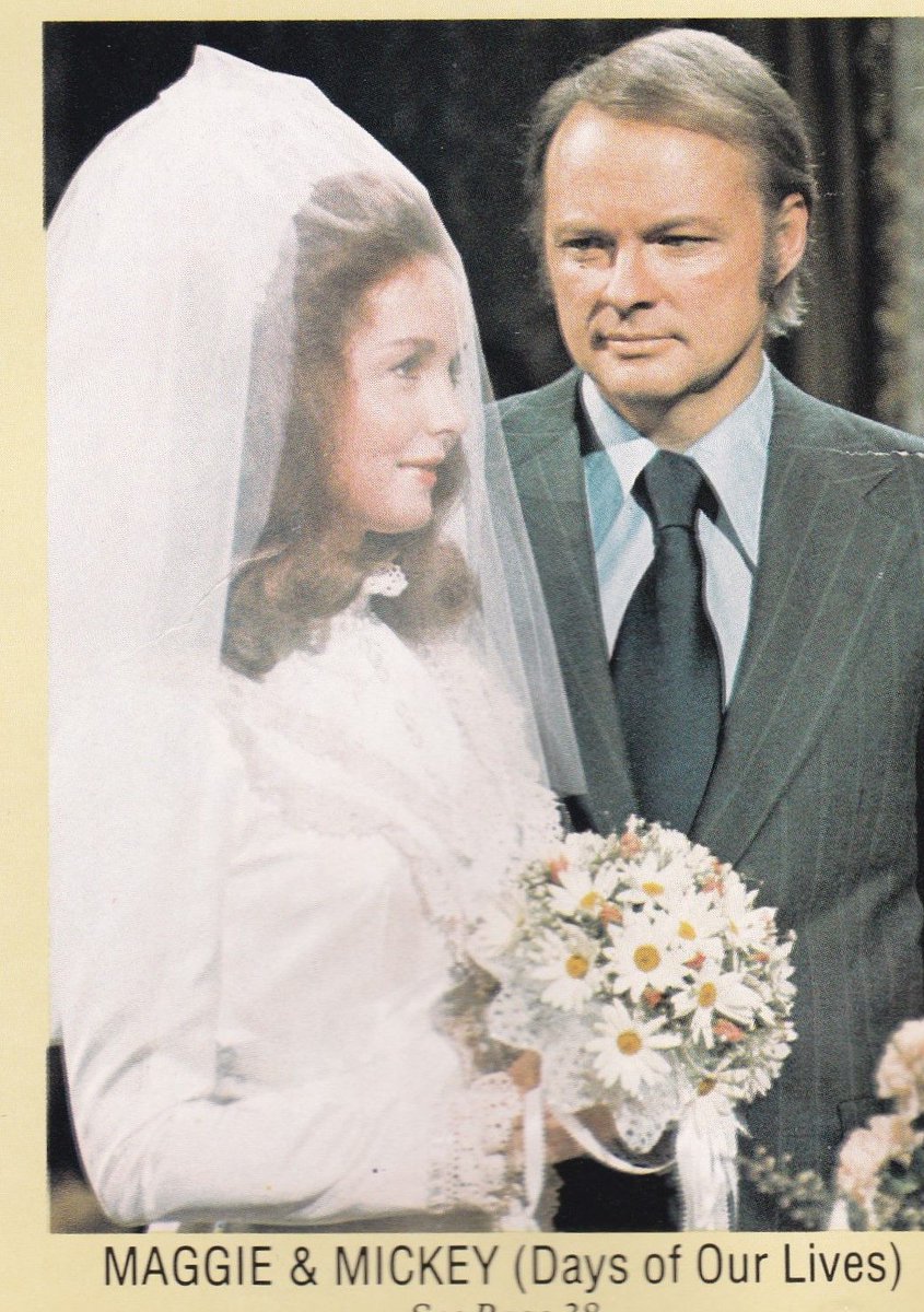 When Marty eventually found out who he was (thanks to a newspaper clipping about a farming award), he refused surgery to return his memory because he didn't like Mickey very much. He then divorced Laura & rewed Maggie legally  #DAYS
