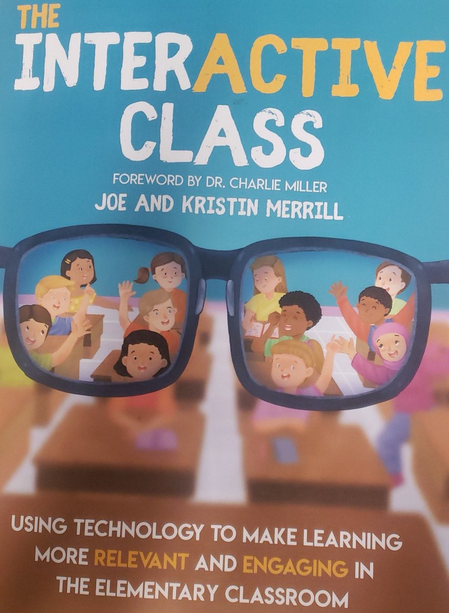 Just started this book for a book study I'm taking part in.  Great ideas for engagement with technology! Can't wait to share what I learn with teachers!  #techtrainer