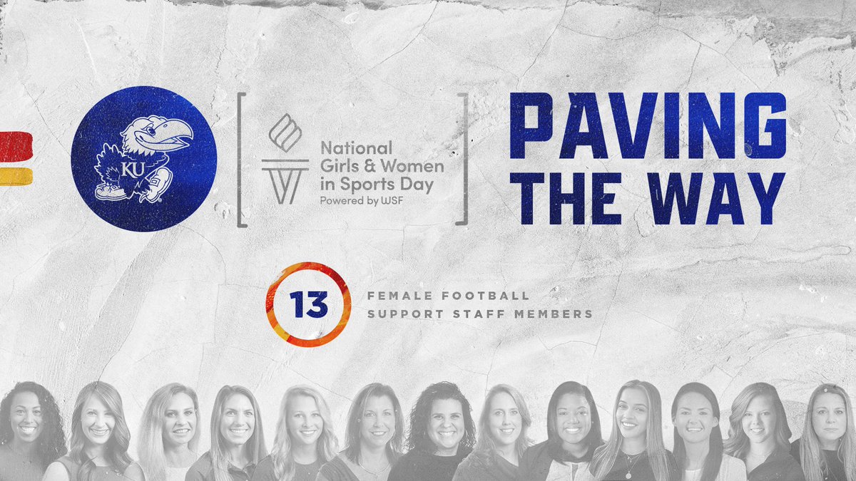 Today we celebrate all the incredible women that have an instrumental impact on our program every day

#NGWSD x #KUfball