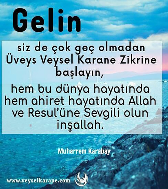 veyselkarane's tweet photo. Üveys zikrini yapan on binlerce kardeşimizin zikre başladıklarında hayatlarında ne kadar çok güzellikler ve lütuflar yaşadıklarını veyselkarane sitemizdeki Ziyaretçi Defterinden okuyabilir,YouTube da Üveyslerin Yaşadıkları videolarından izleyebilirsiniz 
#YasinObuz #TarafsızBölge https://t.co/F4iRr9QDgV