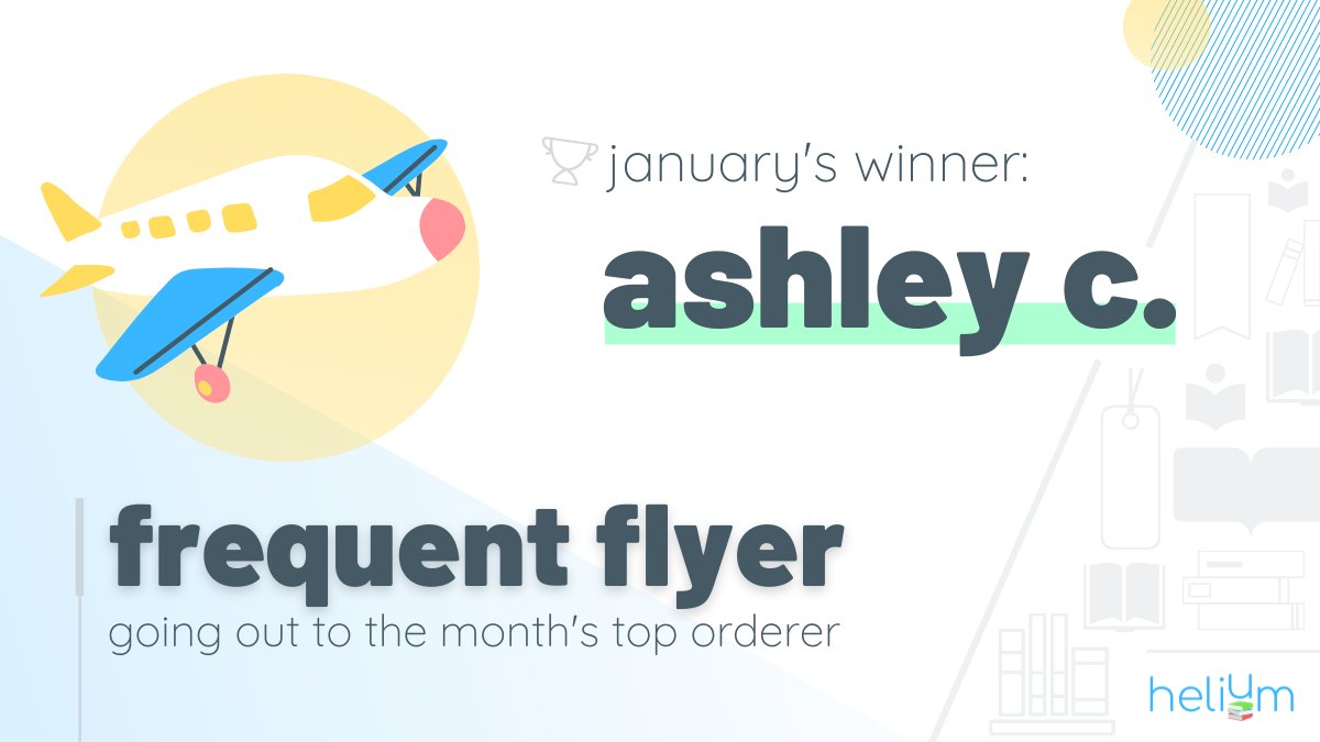 heliumbooks's tweet photo. It's that time again! We're 🙌 recognizing some EXTRA special members of the #HeliumFamily...our January badge winners! Congratulations to...🥁
🐝 Reader Bee - Bailey T.
🛫 Frequent Flyer - Ashley C.
🌎 The Go-Giver - Jenna C.
Want a badge too?! Get reading and earn one! https://t.co/tnWtHx1KhK