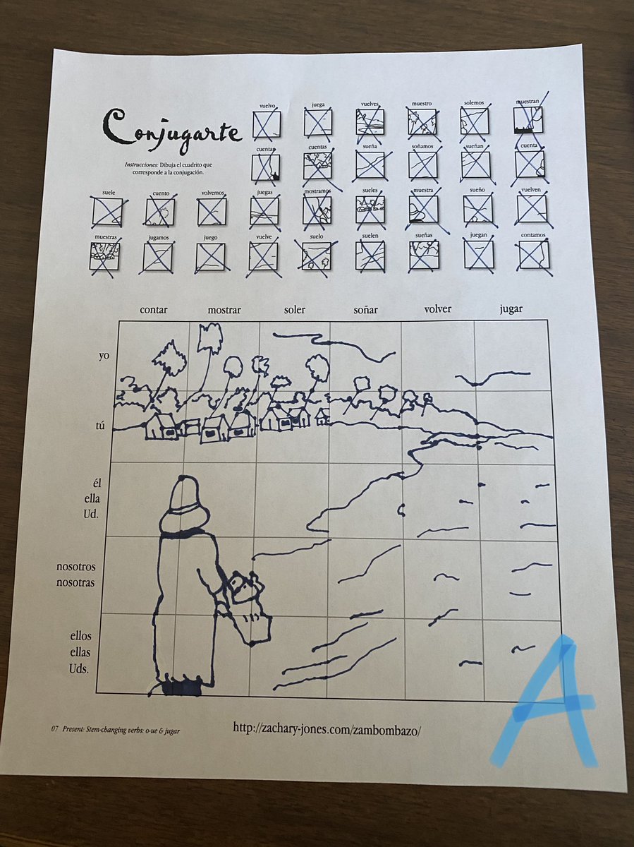 SraDickson's tweet photo. Conjugarte fun! https://t.co/qsnl7c27Eb