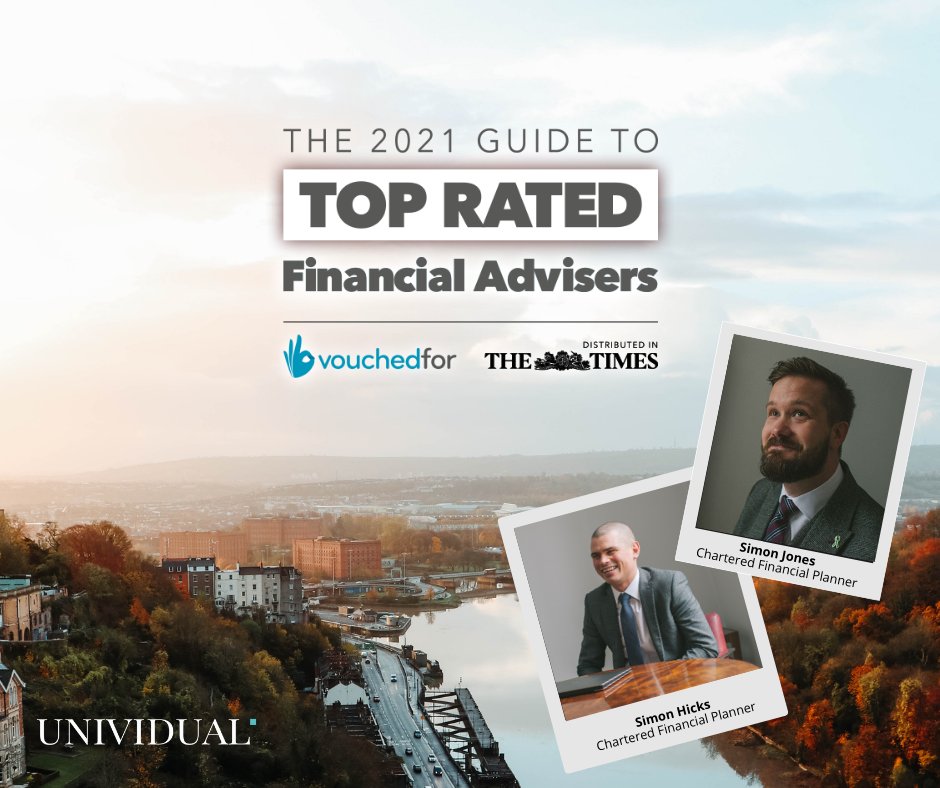 UnividualLtd's tweet photo. What a way to start 2021 π
Simon Jones & Simon Hicks, have qualified as a 2021 #VouchedFor Top Rated #FinancialAdviser featured in The Times. Thinking of overhauling your #finances or want a one off piece of advice? Get in touch π’
#TopRatedAdviser #ClientTrust #VouchedForGuide https://t.co/XdWFJHmFV7