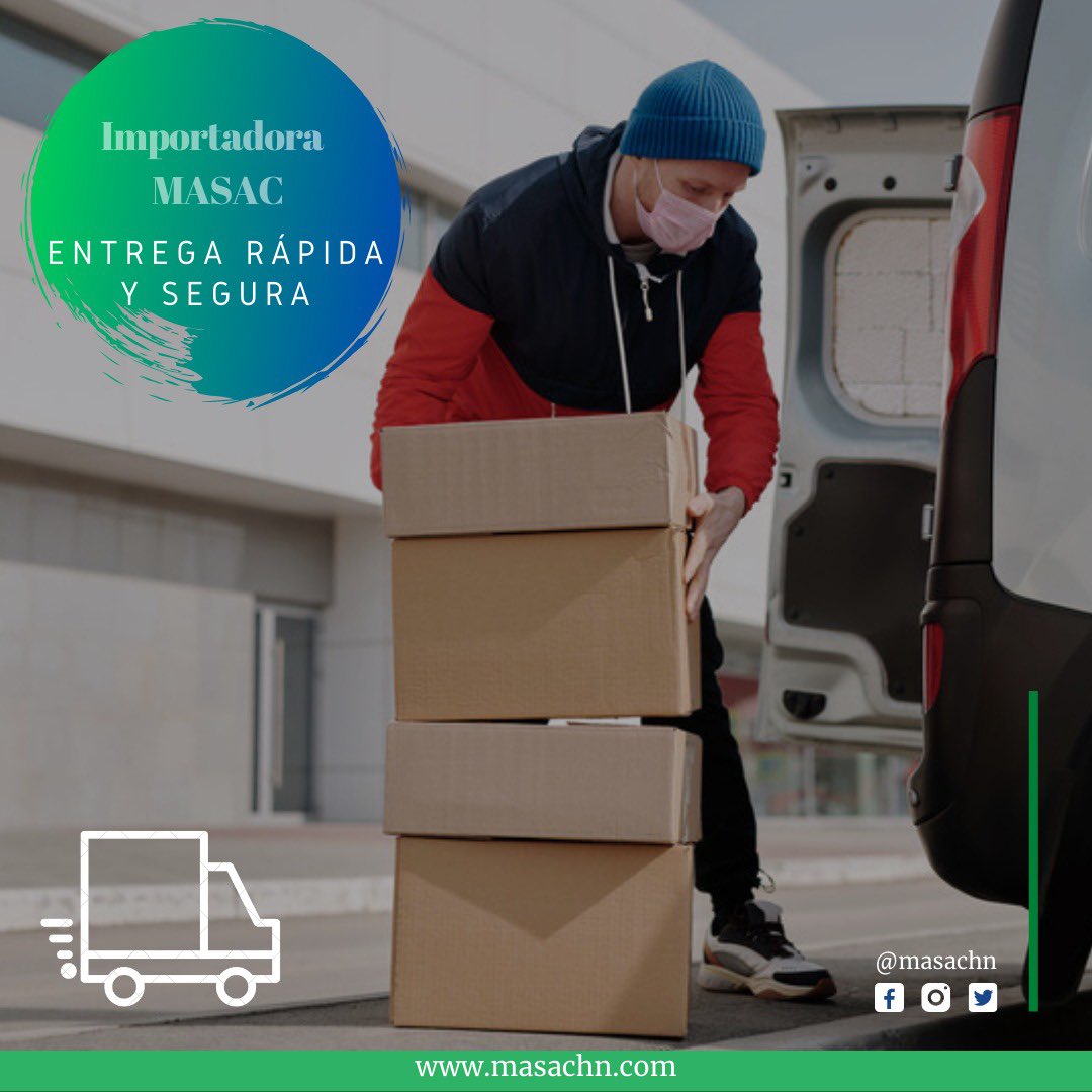 masachonduras's tweet photo. ¡Realizamos entregas rápidas y seguras! 😷 

#masachn #envíosnacionales #empaqueshn #higieneyseguridad #supremehn #honduras https://t.co/D7k3zBk1Bx