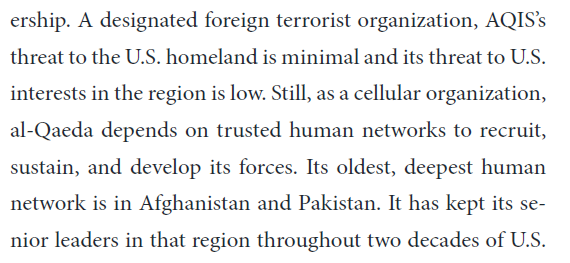 AQIS's threat is low: