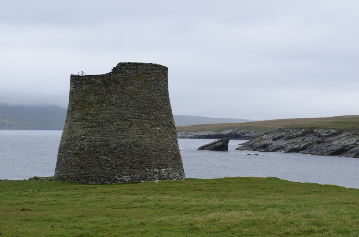 What's a broch you say! Well, luckily you don't have to imagine too hard as Shetland has a near complete example of one of these Iron Age marvels at Mousa. https://canmore.org.uk/site/944/mousa-broch-of-mousa