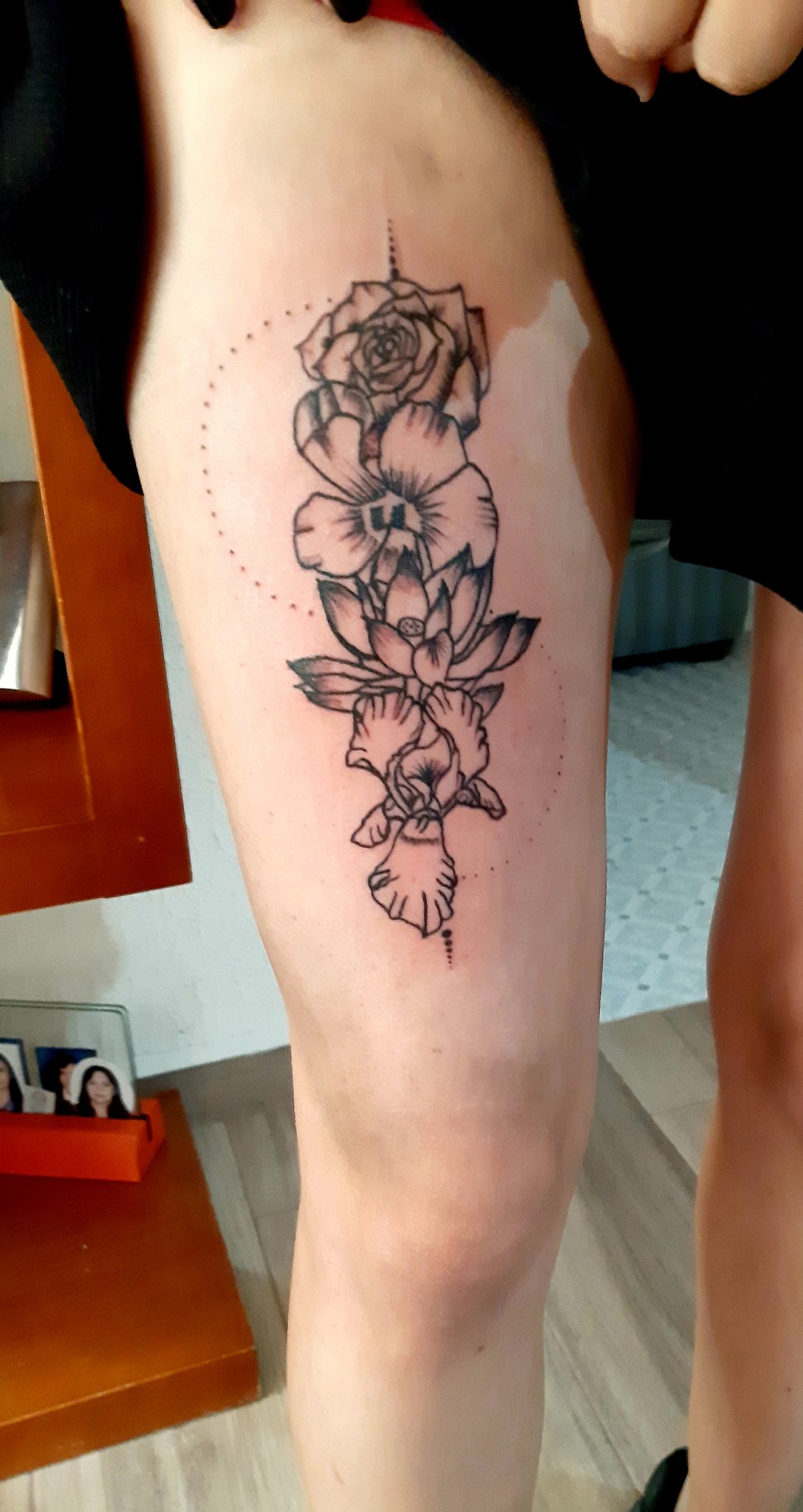Realistic Daffodil Flower Temporary Tattoos For Women Female Violet Rose  Flora Fake Tattoo Sticker Diy Arm Thigh Tatoos Large  Temporary Tattoos   AliExpress