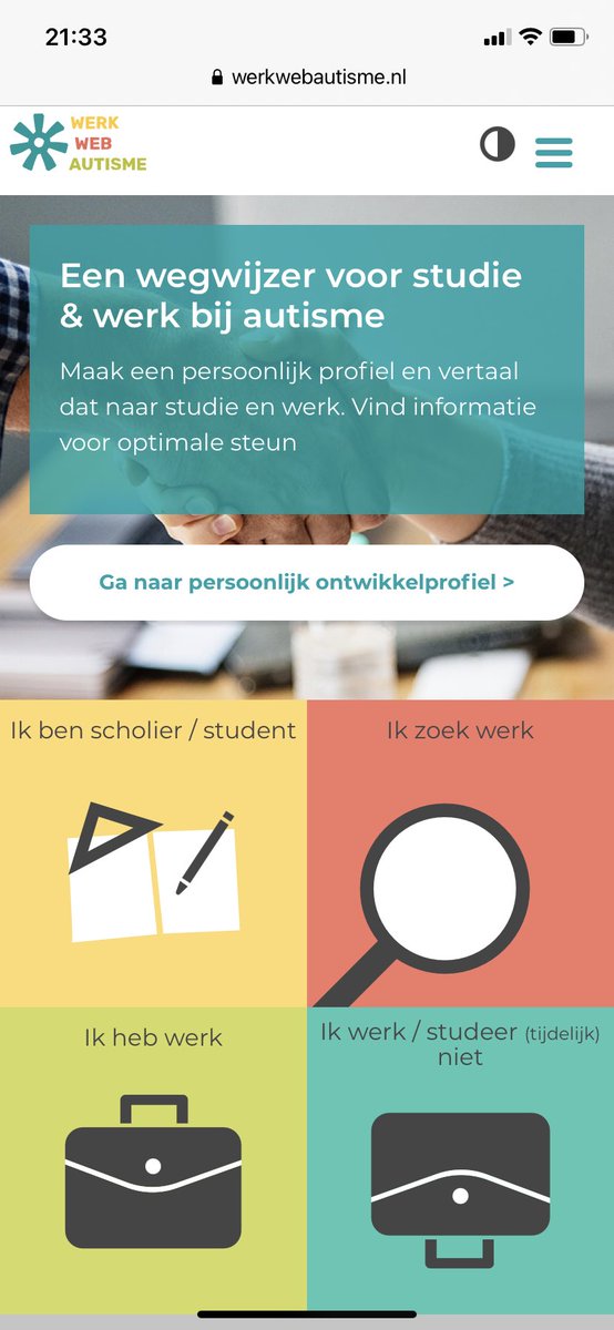 De website is even uit de lucht geweest maar is weer online en alles werkt weer!! werkwebautisme.nl alles over autisme en werk. En een persoonlijk ontwikkel profiel voor inzicht in wat je nodig hebt om optimaal te kunnen werken