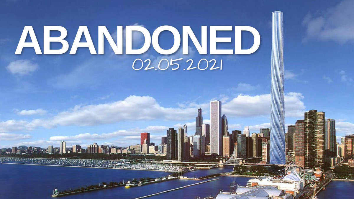 BrightSunFilms's tweet image. At the mouth of the Chicago River sits the abandoned foundation of a massive skyscraper planned to tower over the city below. Once planned to be the tallest in the world, find out what happened to this spectacular &amp;amp; ambitious tower. Abandoned returns this Friday at 5pm EST!!