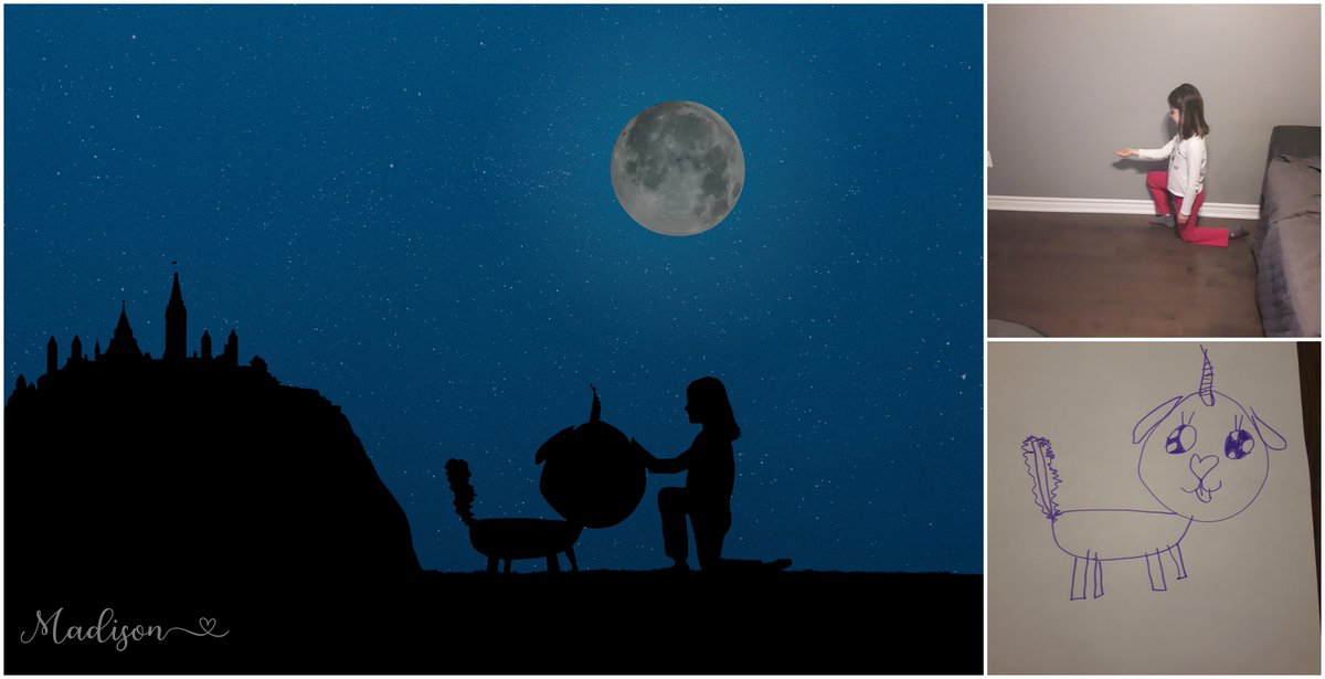 MonWithMac's tweet image. Want to celebrate #valentinesday with an extra special gift for your little ones? Let me put them in a photo with a creature from their own imagination! $50 cdn plus HST. Kristin@mondayswithmac.com mondayswithmacphotography.com/silhouette-art/