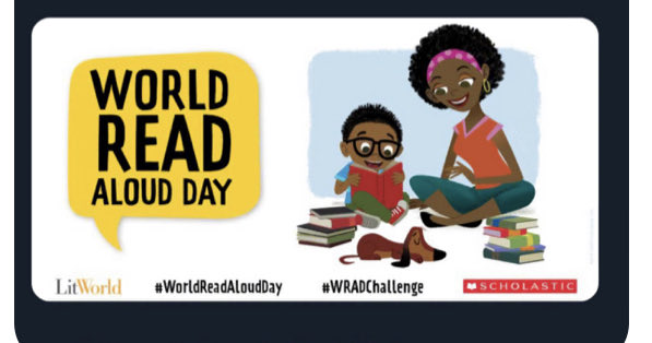 Seaborn Lee joined in with other readers across the world to celebrate #WRADChallenge...Stay Tuned📚