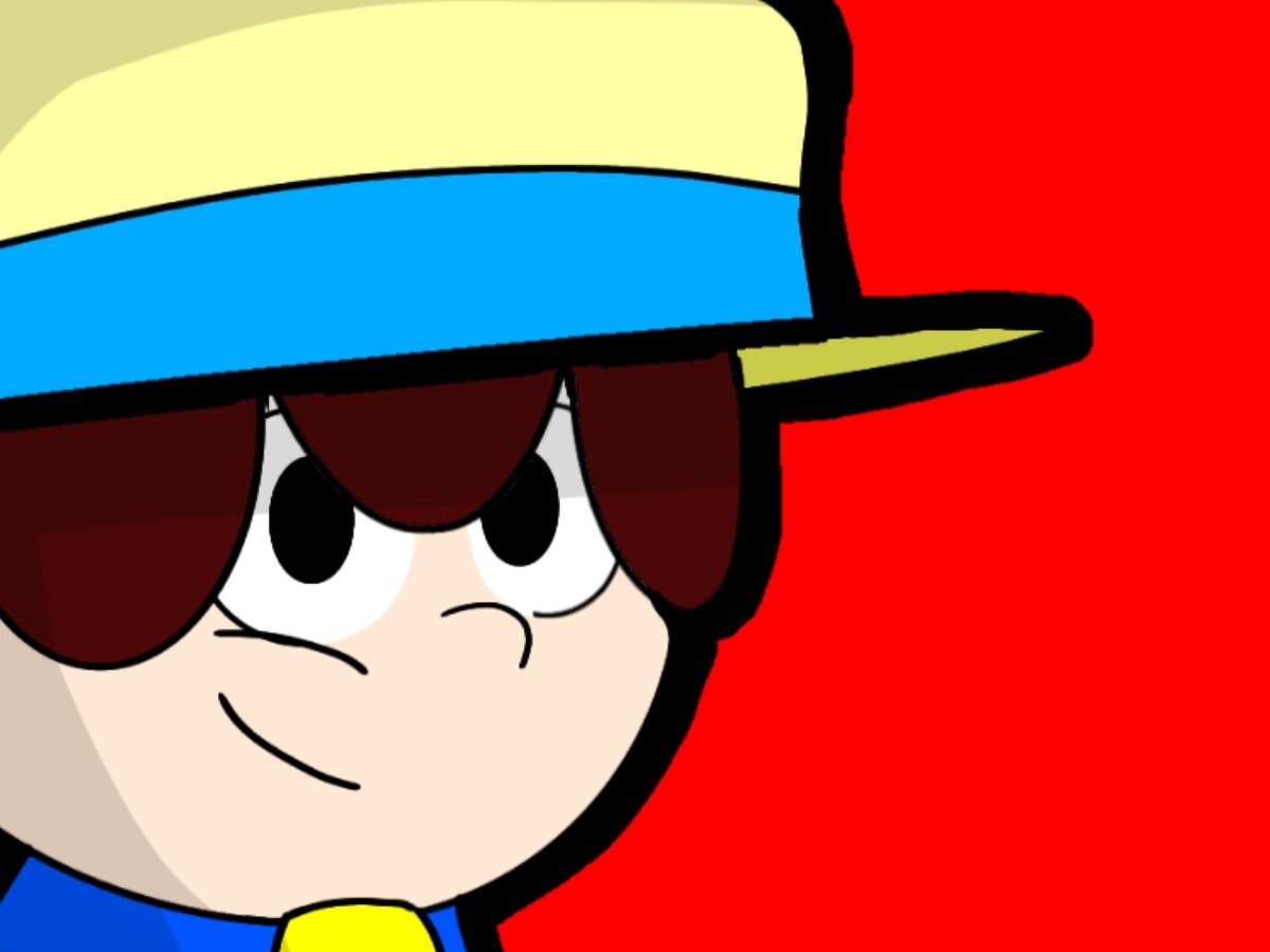 superbryantime1's tweet photo. #IdeaOsquis @OsquisYT 
Hola, este es mi idea para un Brawler, no soy bueno explicando pero aquí voy :
Les presento a Buddy; un mitad luchador / lanzador que forma parte(al menos por ahora) del trío de la tienda de regalos como el cliente coleccionista ...con problemas de ira. https://t.co/qRotU1bq16