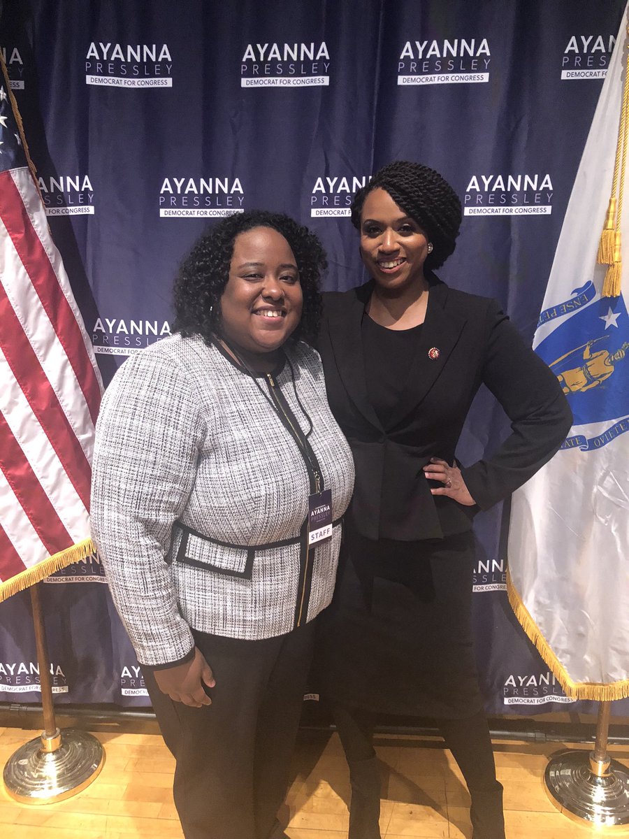 Happy Birthday, Congresswoman Pressley <a href="/AyannaPressley/">Ayanna Pressley</a> thank you for your fight, your light, and your fierce pursuit of justice 💜#happybirthday #blackwomenlead #sisterhoodinservice