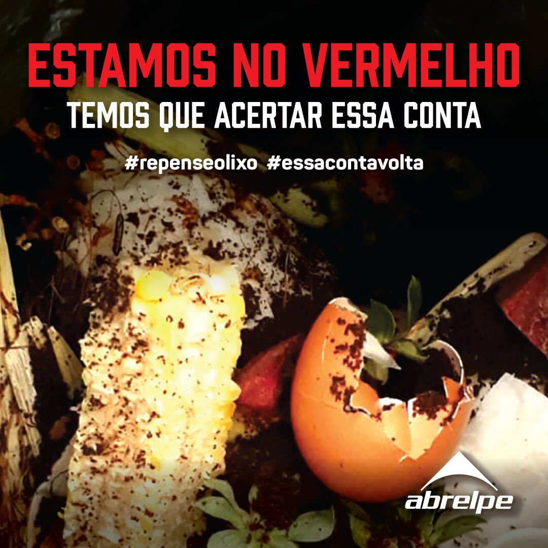 A decomposição da fração orgânica em unidades inadequadas é responsável pela contaminação do solo e das águas principalmente pelo chorume gerado. #EssaContaVolta na forma de doenças e inutilização de recursos naturais. #EstamosNoVermelho #Abrelpe