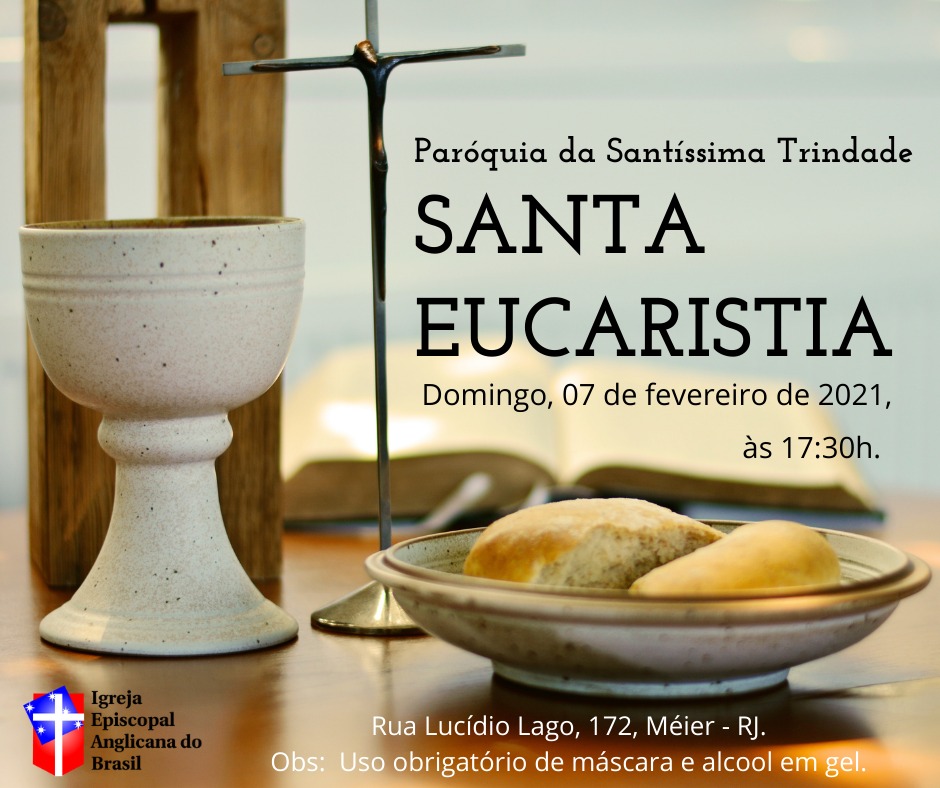 trindademeier's tweet photo. A partir de fevereiro, nossa comunidade retomará as celebrações eucarísticas aos primeiros domingos de cada mês, às17:30h. Nos demais domingos, e às quartas-feiras, os encontros permanecerão virtuais. 
#trindademeier #ieab #darj #anglicanos #anglicanchurch #episcopais https://t.co/zcmAVXCSX5