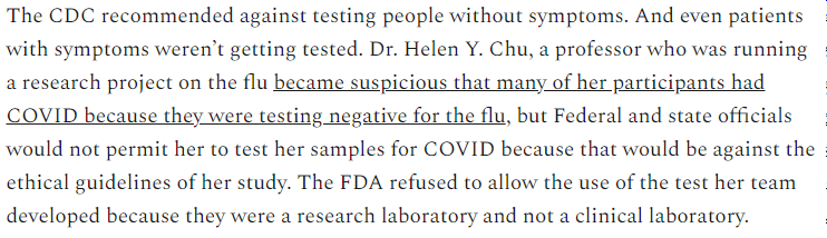 For today I wrote about why people don't trust our public health institutionsFrankly, it was a little insane to revisit the first 3 months of this pandemic and how utterly flat-footed the CDC and FDA were https://polimath.substack.com/p/the-role-of-non-expert-specialist