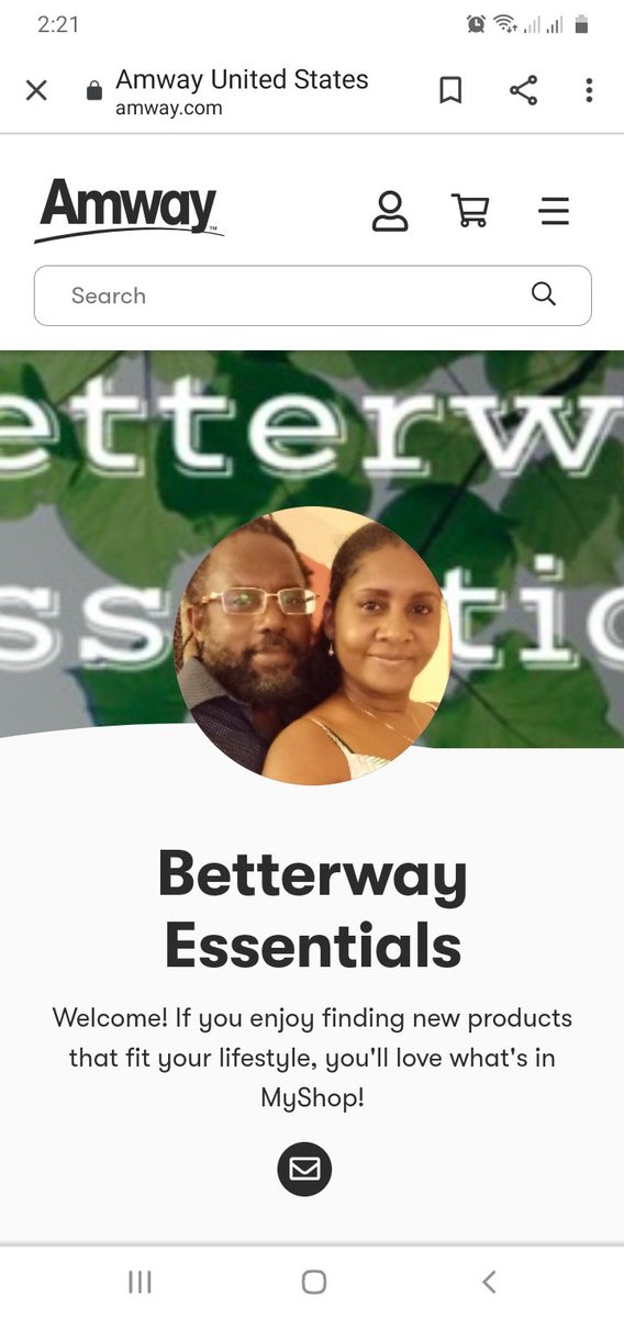 Click on link to shop: amway.com/myshop/betterw…