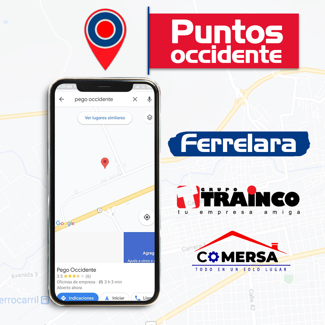 Conoce a nuestros aliados comerciales, puedes conseguirlos como #PuntosOccidente    son quienes nos ayudan para que nuestros productos lleguen a donde estas.🔝💯