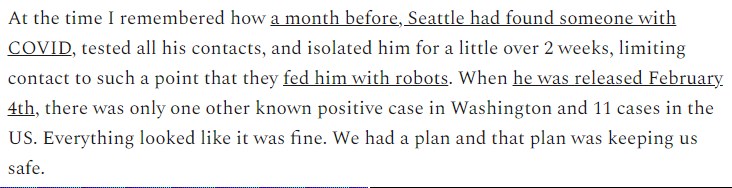 For today I wrote about why people don't trust our public health institutionsFrankly, it was a little insane to revisit the first 3 months of this pandemic and how utterly flat-footed the CDC and FDA were https://polimath.substack.com/p/the-role-of-non-expert-specialist