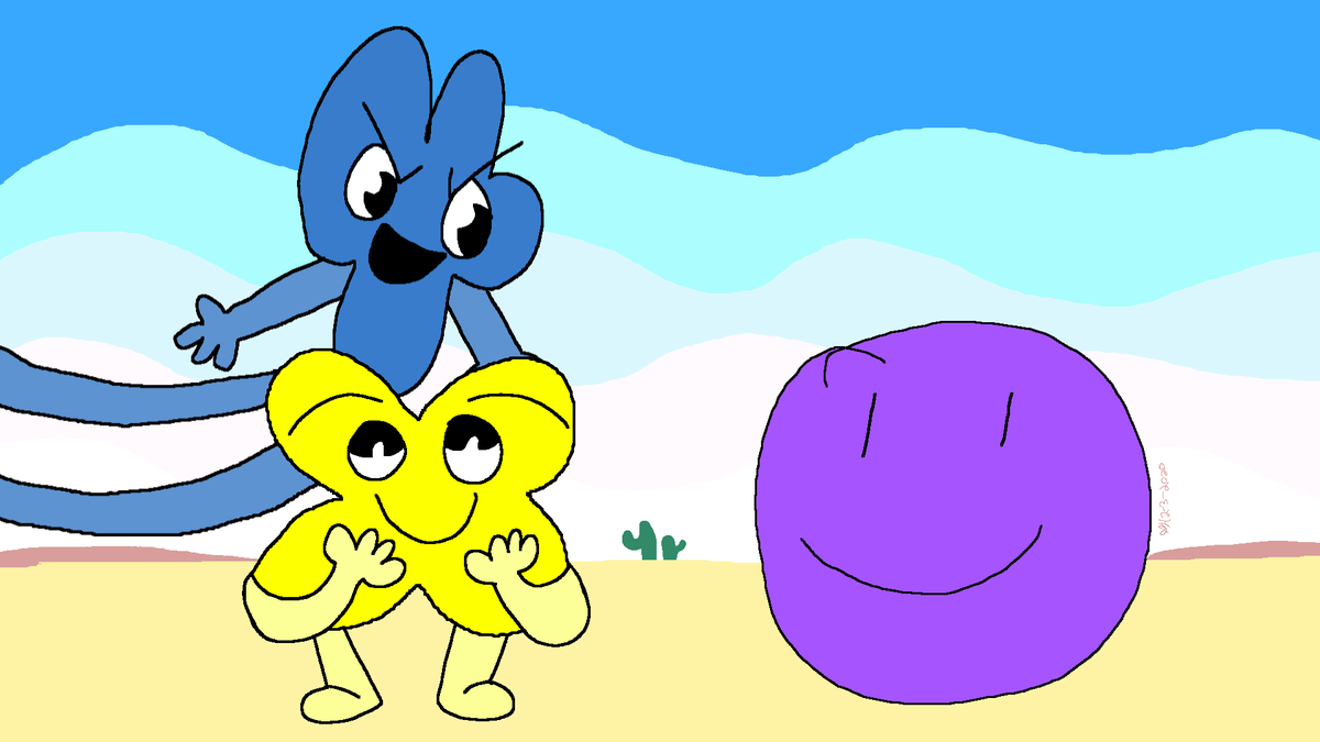 AFourKinnie's tweet photo. Redrew one of my favorite frames from BFB 28 today! This was my first time drawing Purple Face, and I'm really proud of how he turned out!
Retweets are appreciated!
#BFB #bfb28 #screenshotredraw #bfdi https://t.co/HpINsrGiY8