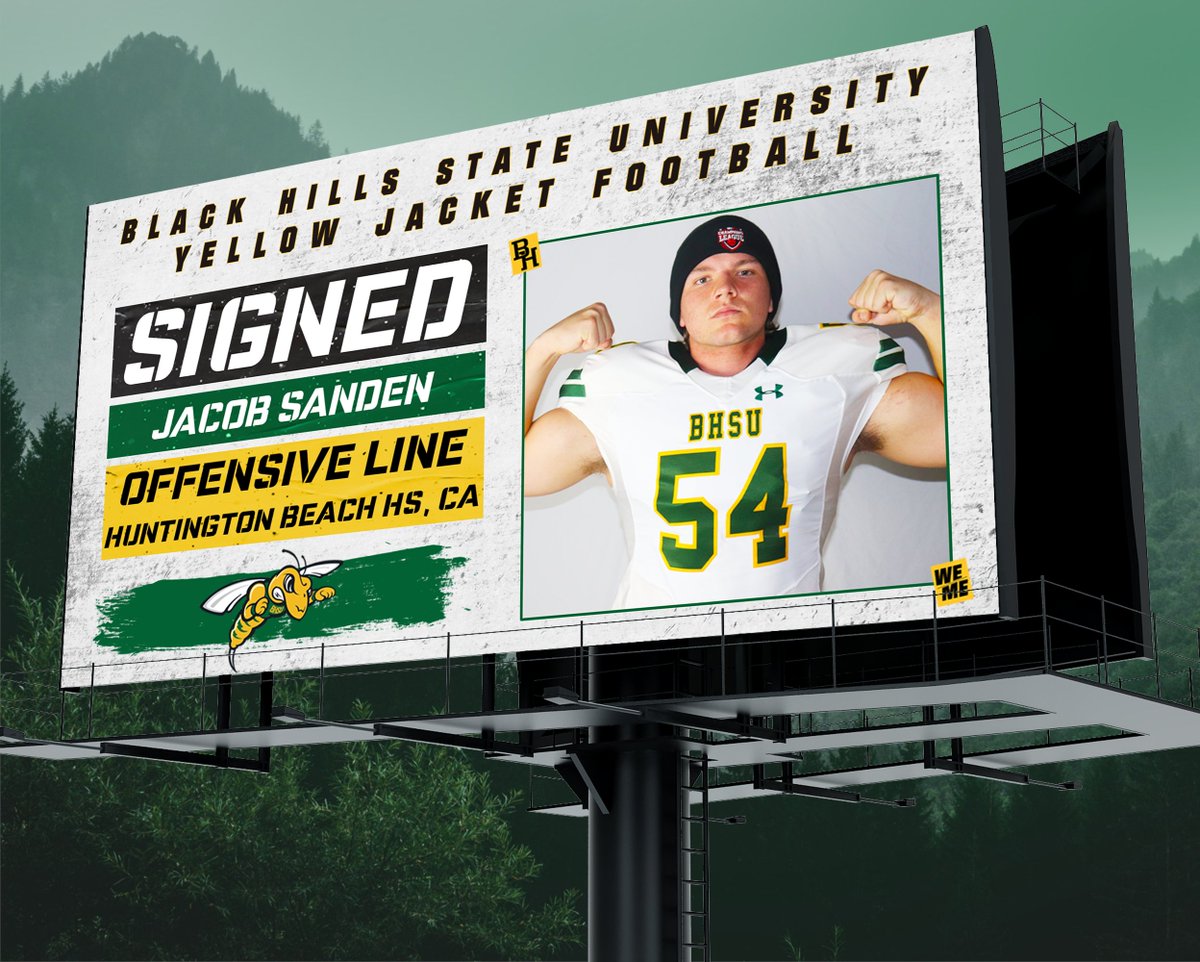We're not done yet! Another SoCal DAWG just jumped in the boat. SoCal➡️SoDak one more time!

Welcome <a href="/sanden_jacob/">Jacob Sanden</a> to the FAMILY!

#allin21 x #NSD21 🐝🌲⛰️