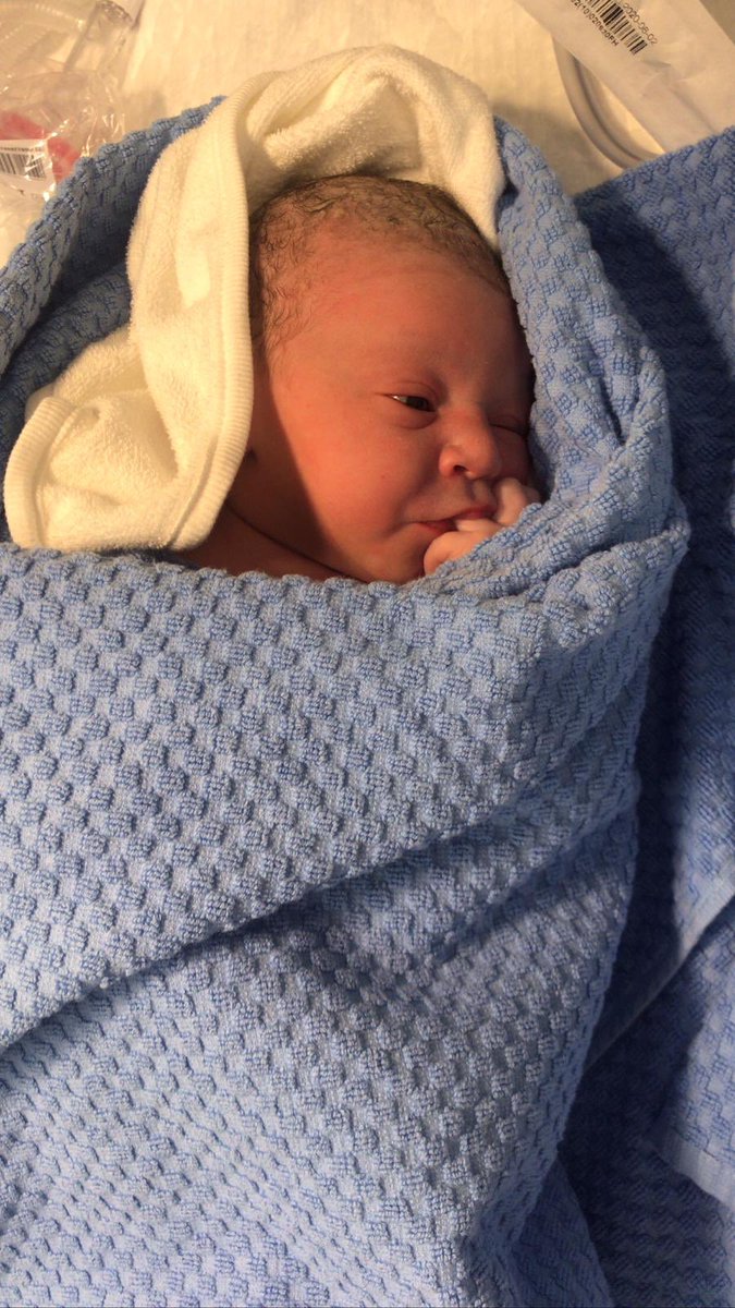 RQuinlan999's tweet photo. ⁦@AmbulanceNAS⁩ at 6pm Baby Ellie born ⁦@applegreen 1 Amb Officer and Chief Amb Officer assist delivery Edenderry Amb safely transfer mum baby Coombe. Photo from mum / dad. ⁦@HSELive⁩ ⁦@HSE_HR⁩ ⁦@HSEvalues⁩ ⁦@NasDirector⁩ ⁦@paulreiddublin⁩ ⁦ https://t.co/HIujm4flUP