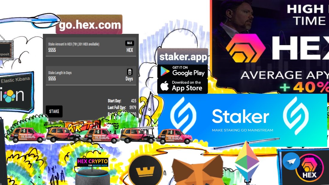 Want to stake your  #HEX to earn interest?  #CryptoPay a visit to the  http://GO.HEX.COM  building or the brand new  http://STAKER.APP  Center! When you stake your HEX, you convert your HEX into shares! Which makes you part of the Staker Class!Let's explore further!
