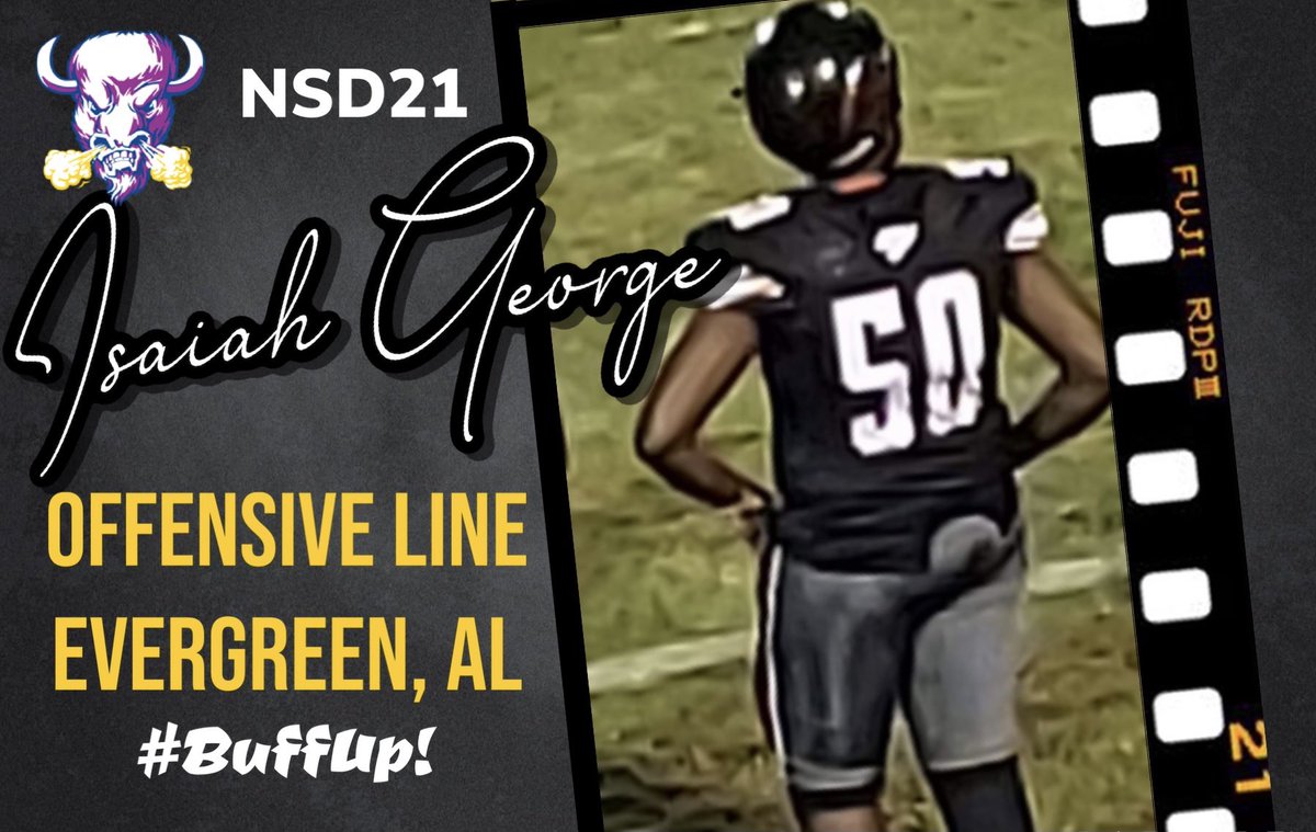 Welcome the the Family <a href="/IsiahGeorge3/">Z</a>!
#NSD21! #BuffUp!