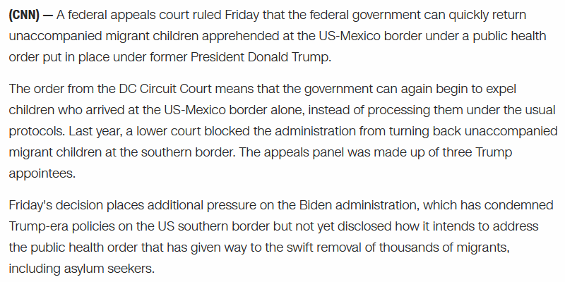 (side note: the "Trump-era policy [that] makes them subject to expulsion" referenced in the screenshot above was blocked as unconstitutional last year. It was just reinstated on Friday by an appeals court of three Trump appointees. It will hopefully be rescinded soon)