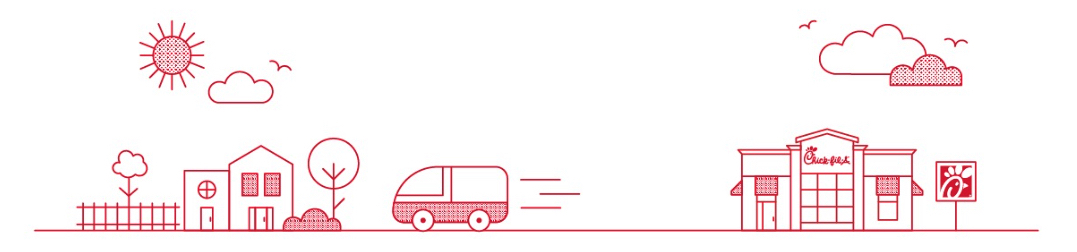 Our delivery service has to be paused today for lunch but it is back on until 8:00 pm tonight (Wed, Feb 3, 2021).

d/l the Chick-fil-A App to see if we deliver to you
chick-fil-a.com/delivery