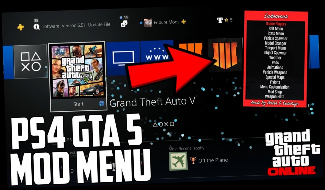 Grand Theft Auto 5 Mod Menu - Tomas