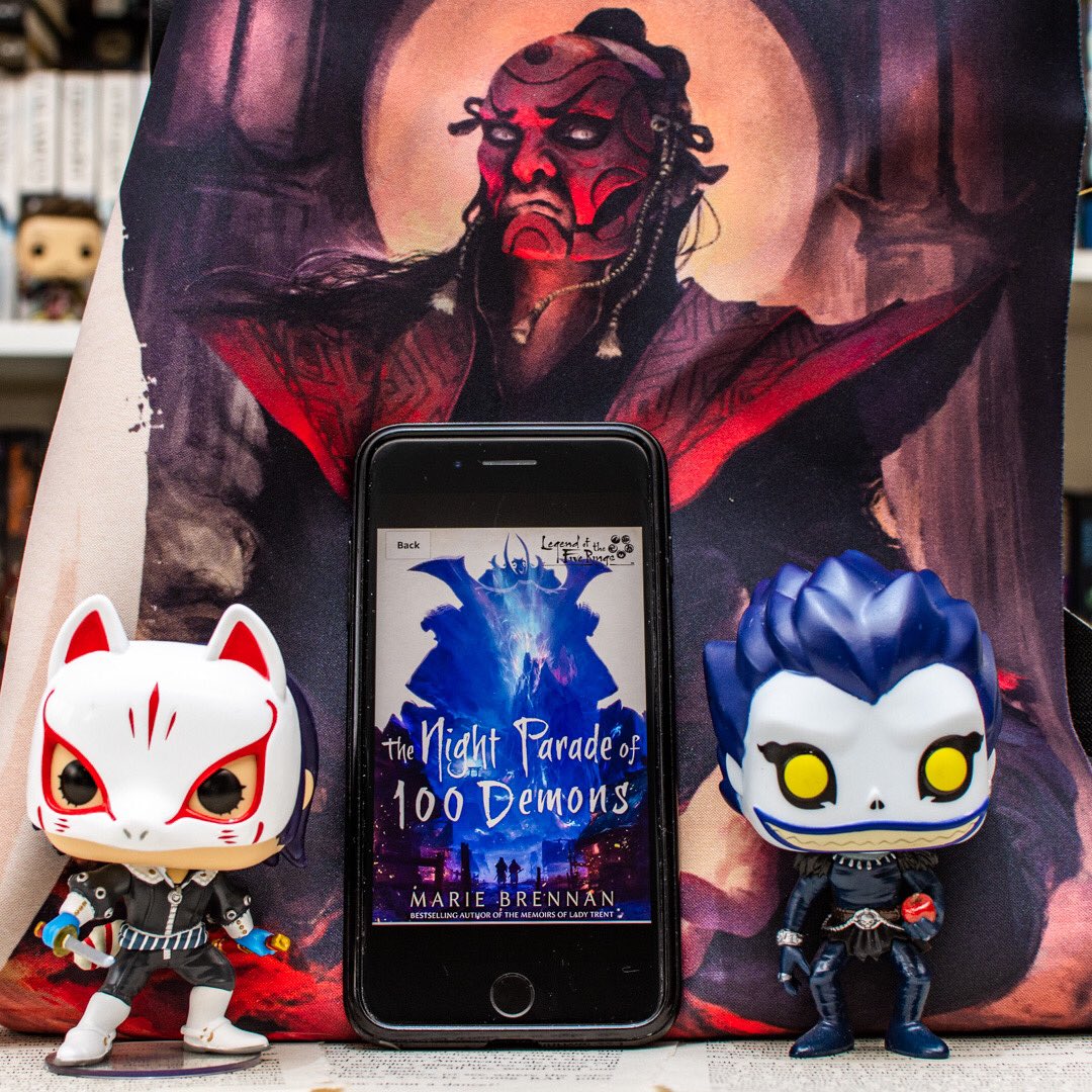 kamilareads's tweet image. Check out my review of “the Night of 100 Demons” the newest novel from Legend of The Five Rings universe!

kamilareads.com/thenightparade/

#L5R #Legendofthefiverings #mariebrennan #aconytebooks