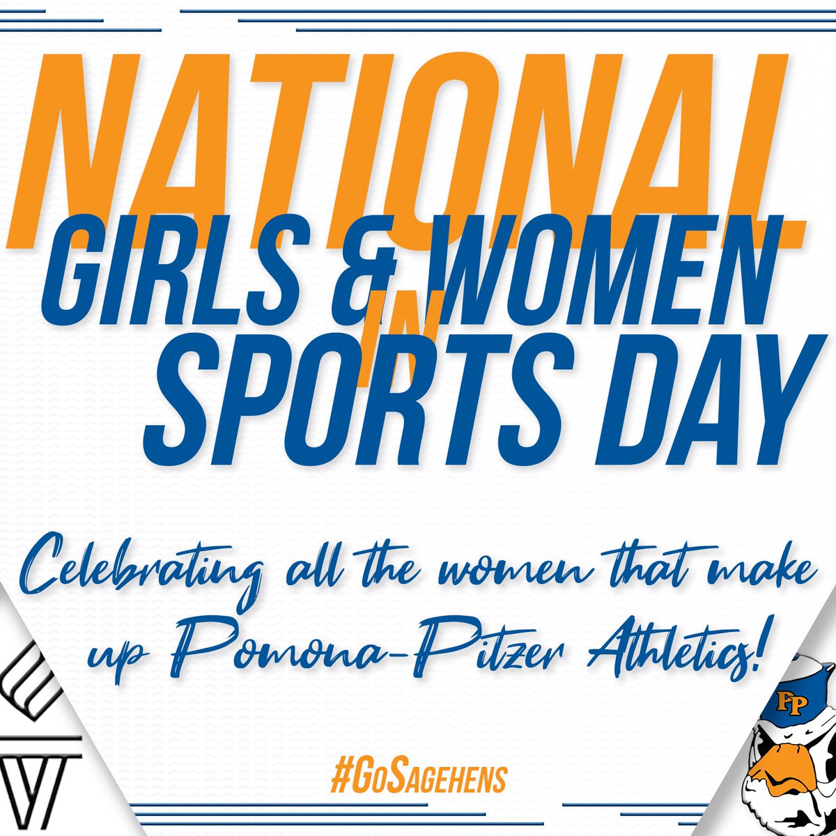 We’re thankful for all the women who make up Pomona-Pitzer Athletics! #GoSagehens #NGWSD #LeadHerForward