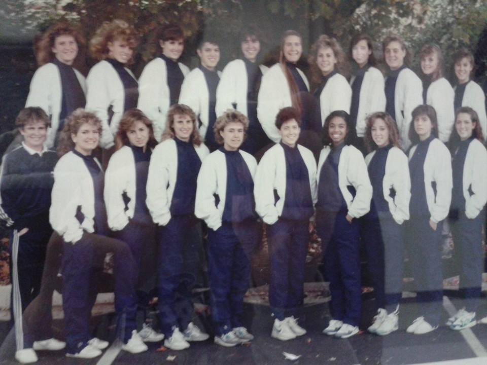 Happy National Girls &amp; Women in Sports Day!
Thanks to all my teammates and coaches who pushed me along the way. Photo: Penn State Cross County Team 1988 <a href="/wlbarrett/">Wendy Barrett</a> <a href="/PennStateTFXC/">Penn State Track & Field/Cross Country</a> #NGWSD2021