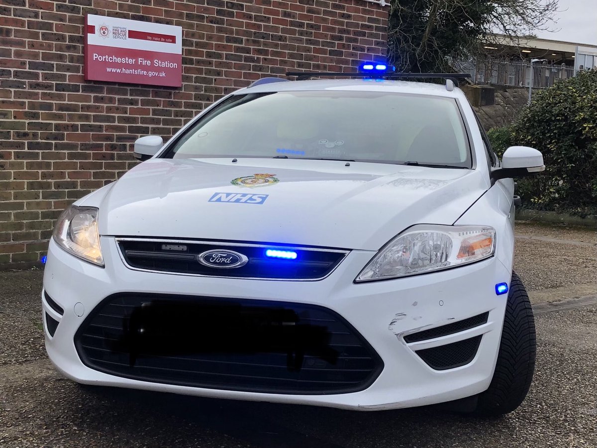 Portchester28's tweet photo. SC928 clocked up over 1000 miles assisting our partners ⁦@SCAS999⁩ at medical incidents in S/E Hampshire in January #999PartnershiWorking https://t.co/l1Urn3JQ0u