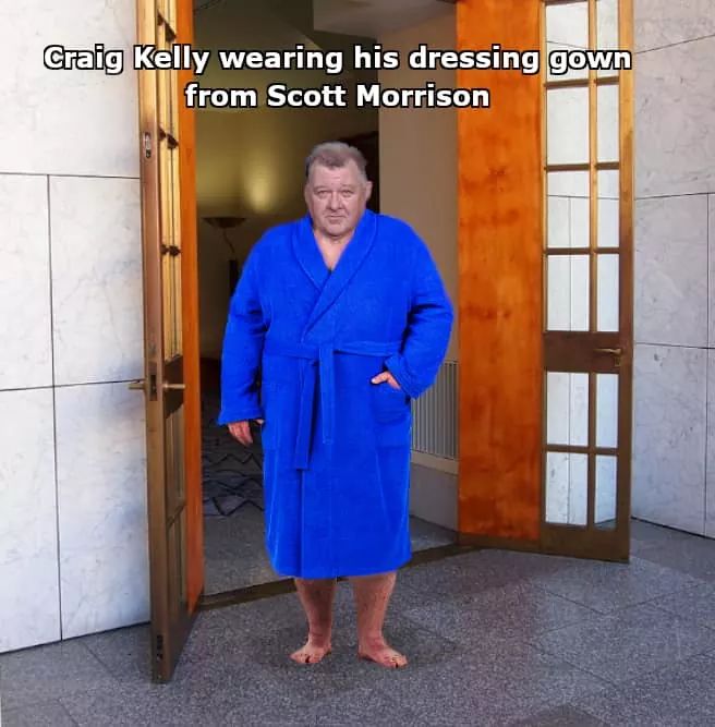 ninathe_cat's tweet photo. @davidbewart @Better4Hughes had to use our collective imagination #ScottyFromMarketing #CraigKelly #DressingDown https://t.co/dqS6ZsLln8