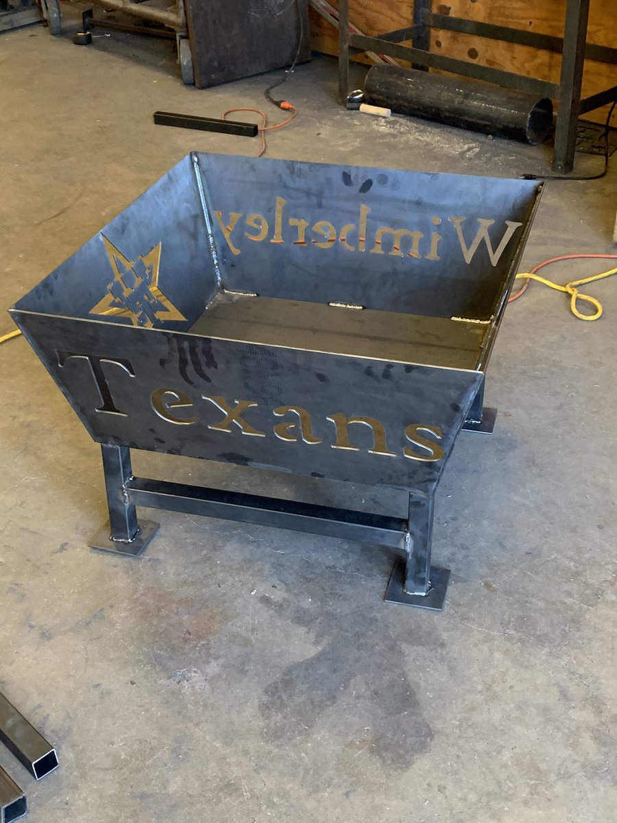jwgiesen's tweet photo. Today’s Ag Mech class project.  Still has a little more welding and paint before it’s ready to send out the door.  #whsagmech #wffa #whstexanpride https://t.co/2Y05RHJ4Mx