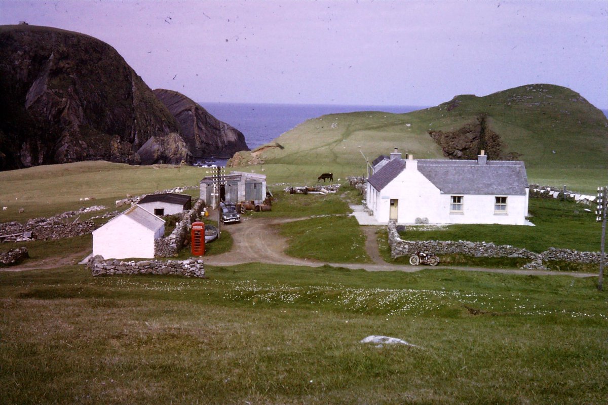 Nick, a former RSPB warden on the remote island of Fetlar, and an ex-assistant warden at the Fair Isle bird Observatory, said they were probably taken from the 70s onwards, and they give a insight into rural island life from decades ago...