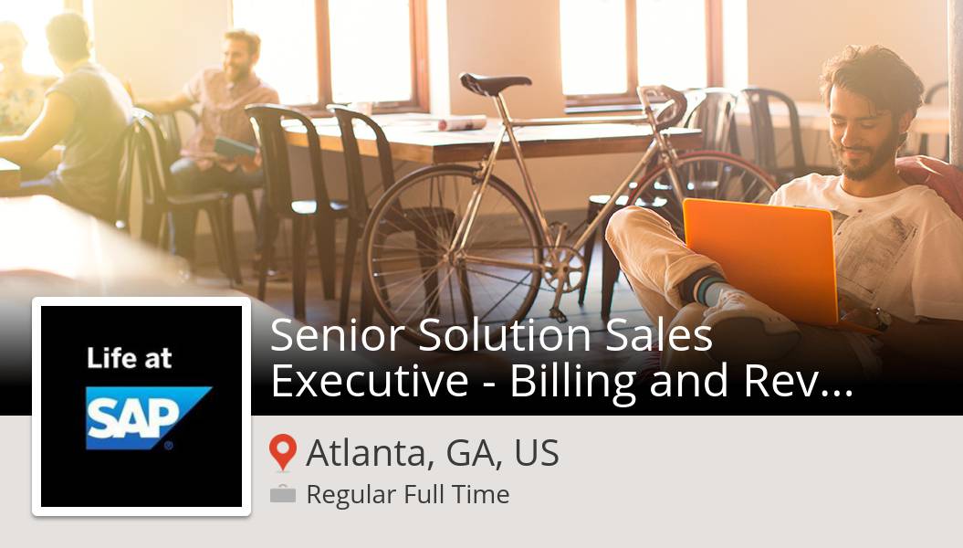 Lainie4Life's tweet photo. #SAP is hiring a Senior Solution #Sales Executive - Billing and Revenue #Management Solutions in #AtlantaGAUS, apply now! #job https://t.co/iWrluZwOJ5 #JobsAtSAP https://t.co/UoJQZg4lQu