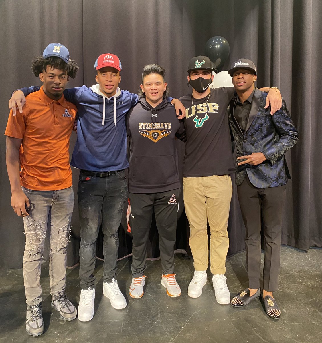 Coach_MikeM's tweet photo. 𝐏𝐑𝐎𝐔𝐃 is an understatement.5️⃣down &amp; plenty more to go. We’re not done yet!⁣

⁣@SeabornMalcolm: @NavyFB 
@jsmith5ive: @STU_Football 
@ridge_jacobs: @USFFootball 
@7oshhh_: @NDCFB 

#𝘈𝘛𝘋 https://t.co/ioKgD0kzjZ