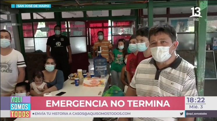 aqui_somostodos's tweet image. La lluvia pasó pero la emergencia no termina, por eso necesitamos de ti para poder ayudar a las familias damnificadas por el aluvión en San José de Maipo. 
Si quieres hacer un aporte monetario lo puedes realizar en movidosxchile.cl