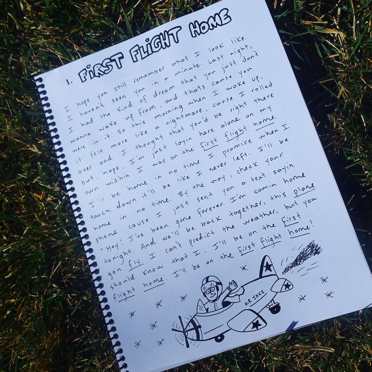 jakemiller's tweet image. THE NEW LYRIC BOOK 😍📖