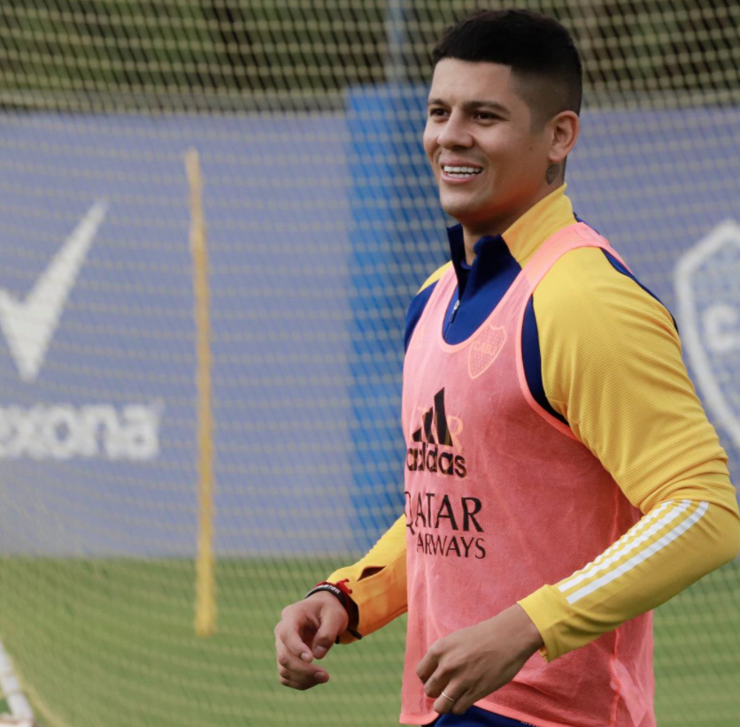 AHORA | informa <a href="/JulioPavoni/">Mago</a> que #MarcosRojo entrena con normalidad