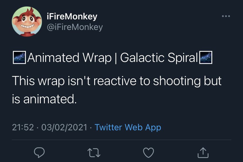 iFireMonkey on Twitter "🌌Animated Wrap Galactic Spiral🌌 This wrap