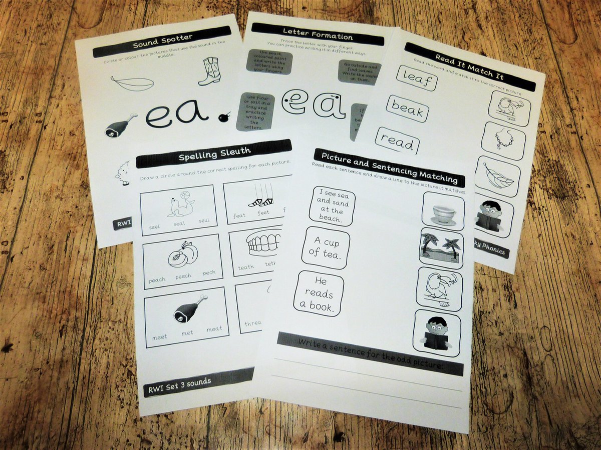 FunkyPhonics's tweet photo. Follow our Facebook page for updates on when our Home Learning Packs are available to download for #Free #phonics #homelearning #phase3 #phase5 https://t.co/nSJ1XNH5J7