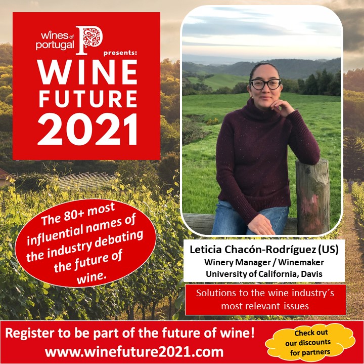 Leticia Chacón-Rodríguez Winery Manager/Winemaker at the University of California, Davis - acknowledged as the premiere Vitivinicultural program in the United States.  She will join Selena Cuffe and Alicia Towns Franken for a panel titled REVIEWING &amp; REVERSING DISCRIMINATION.