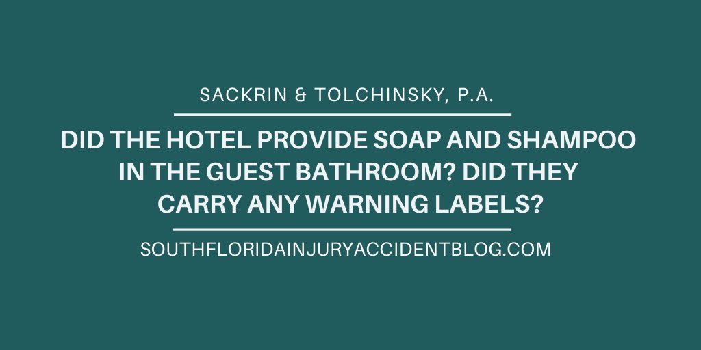 Proving Negligence: There are some issues to consider when trying to convince an insurance adjuster that their insured didn’t act reasonably to protect its guests, and therefore was at fault for the accident. loom.ly/a7TSSEA #provingnegligence #hotel #insurance