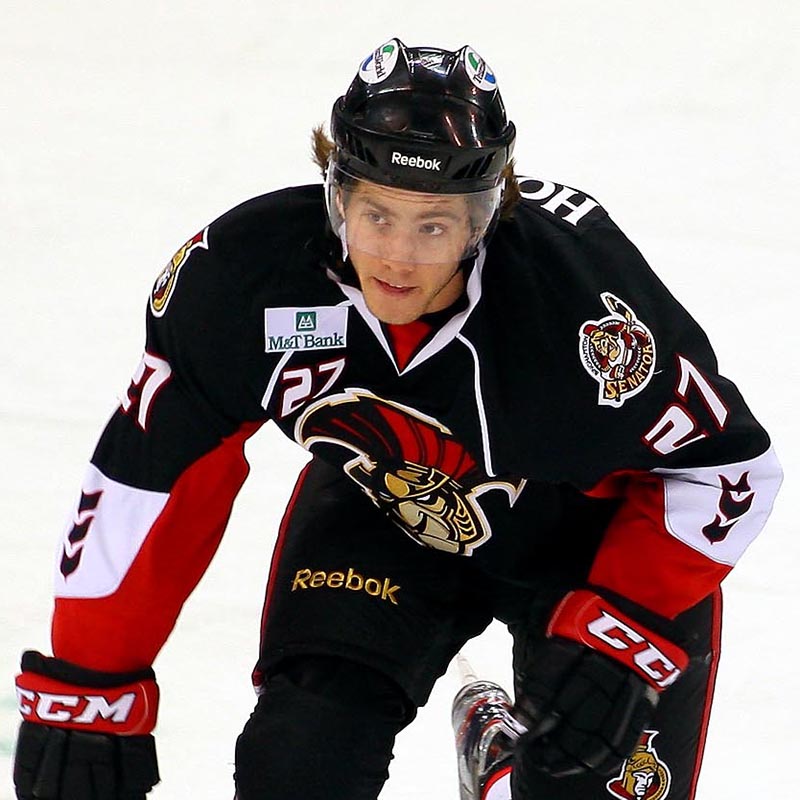 TheAHL's tweet photo. 🗓️ #AHLOnThisDate

February 14, 2014: The Binghamton Senators get two goals from @MHoffy68 and one each from @JGPageau and @MStoner61 in a 6-2 win over Wilkes-Barre/Scranton. https://t.co/HFYrSt2P3j