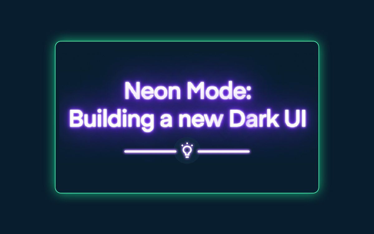 openhearttech's tweet photo. Neon Mode: Building a new Dark UI https://t.co/Kbyd1CrYFu #CSS #SASS #darkmode https://t.co/ekaHTF40Lp