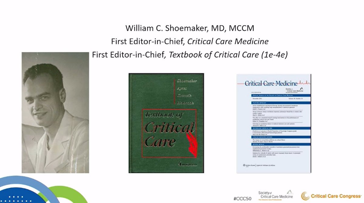 SCCMPresident's tweet photo. The founding of #CriticalCare and founders of @SCCM from #SCCM50years ago by @TimBuchmanMDPhD at #CCC50 

Standing on the shoulders of giants has created the diverse foundation we have now

We've come a long way since 1971 https://t.co/1ghFUROiyb
